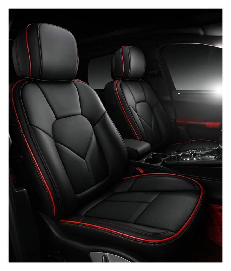 PAKAGVTTB Sitzbezüge Leder Auto Sitz Abdeckung Für Mazda 3 5 6 CX5 CX30 Axela Styling Auto Zubehör Innen Vordersitzbezüge(Just one seat1) von PAKAGVTTB