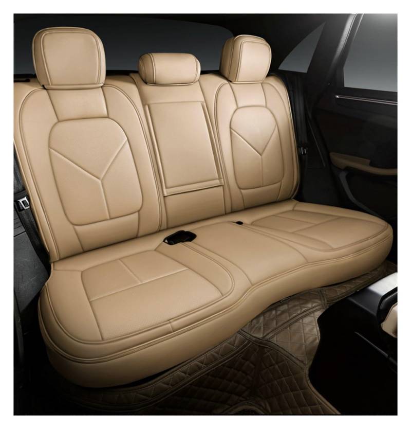 PAKAGVTTB Sitzbezüge Leder Autositzbezug für Volvo für XC60 für XC90 V40 V50 für S60 Styling Autozubehör Innenausstattung Vordersitzbezüge(Only Rear Seats 6) von PAKAGVTTB