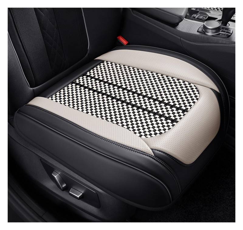PAKAGVTTB Sitzbezüge Leder Vorne Auto Sitz Protektoren Abdeckungen Kissen Wasserdicht Für Geely Für Tugella Vordersitzbezüge(1 PCS) von PAKAGVTTB