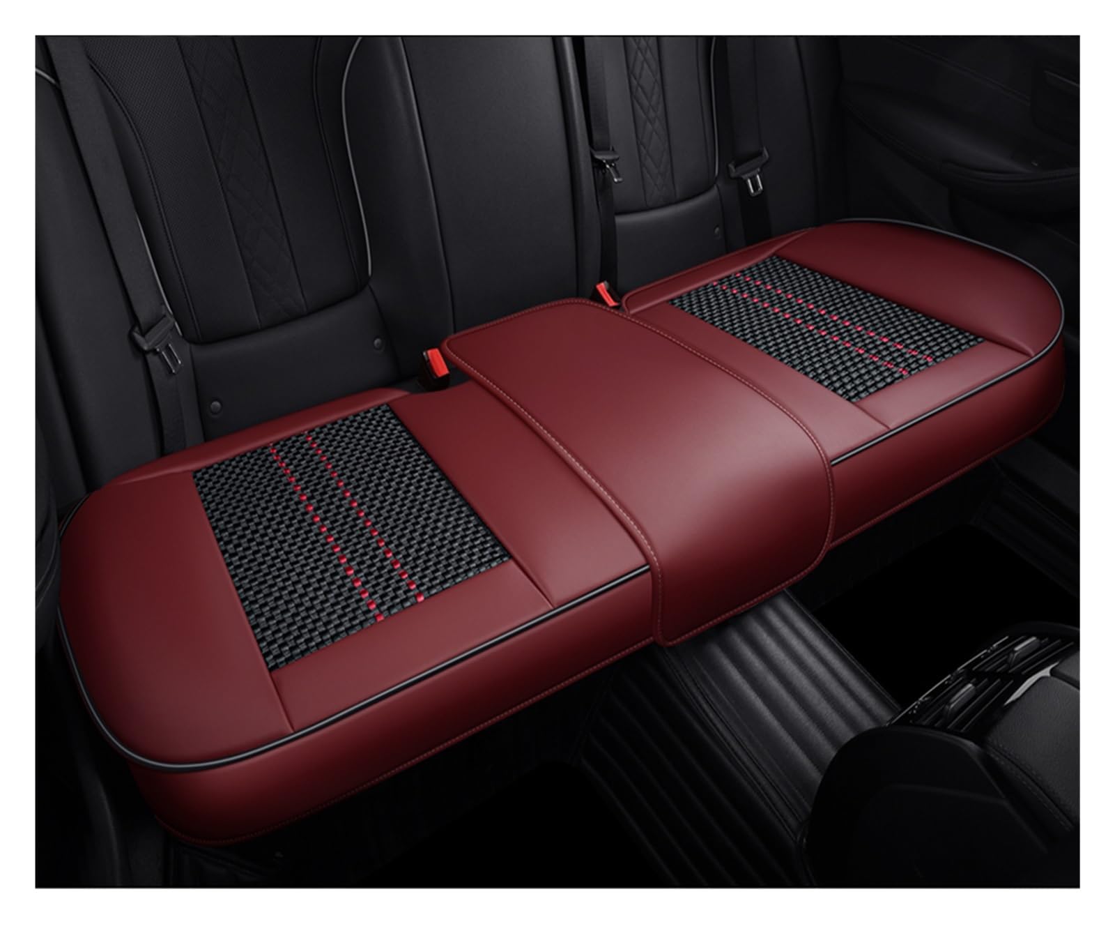 PAKAGVTTB Sitzbezüge Leder Vorne Auto Sitz Protektoren Abdeckungen Kissen Wasserdicht Für Geely Für Tugella Vordersitzbezüge(1 PCS 19) von PAKAGVTTB