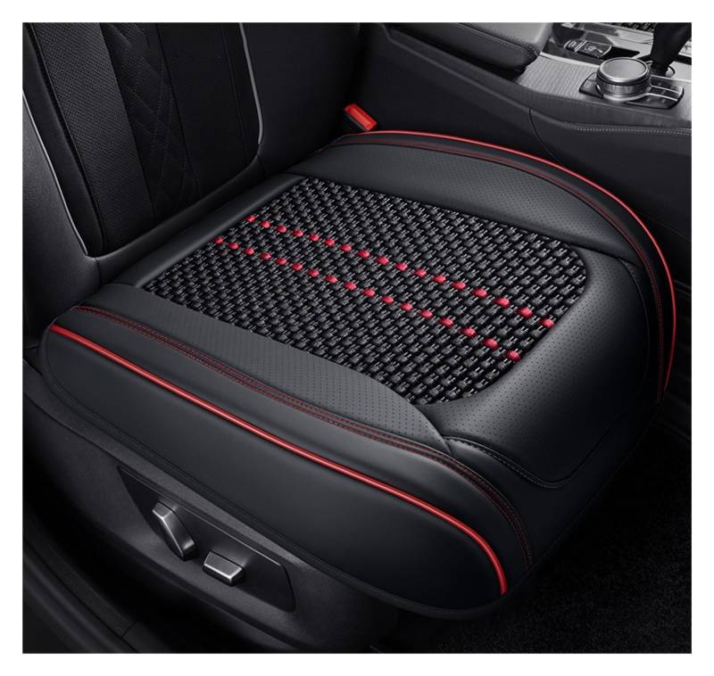 PAKAGVTTB Sitzbezüge Leder Vorne Auto Sitz Protektoren Abdeckungen Kissen Wasserdicht Für Geely Für Tugella Vordersitzbezüge(1 PCS 4) von PAKAGVTTB
