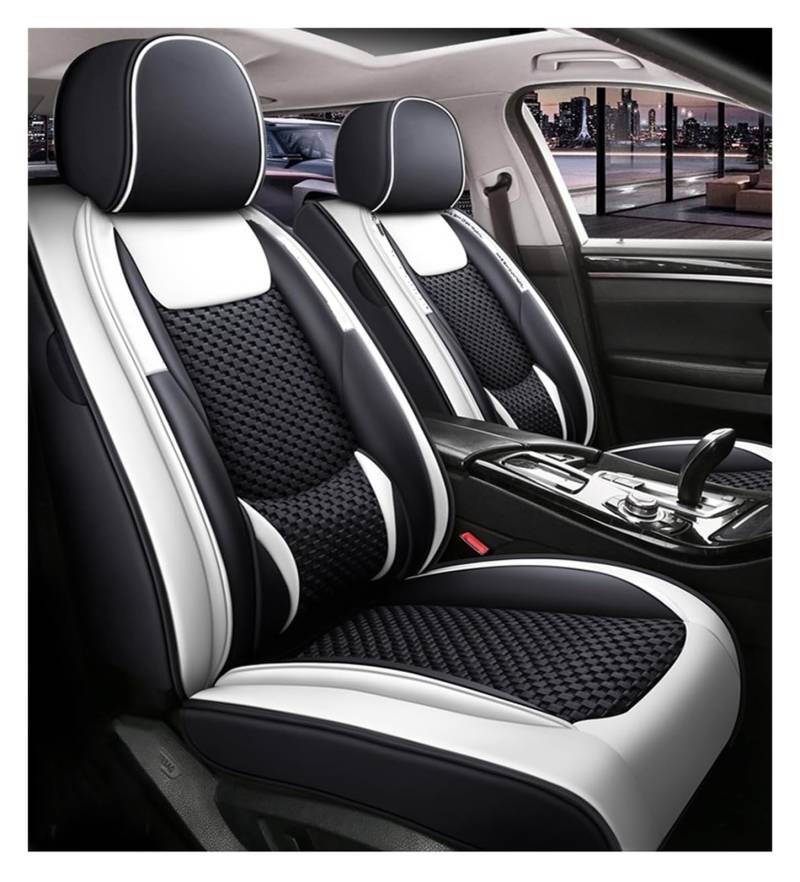 PAKAGVTTB Sitzbezüge Universal-Komplettset Autositzbezüge Für Skoda Für Yeti Für Octavia Für Superb Für Rapid Accesorios Interiors Vordersitzbezüge(Five Seats 2) von PAKAGVTTB