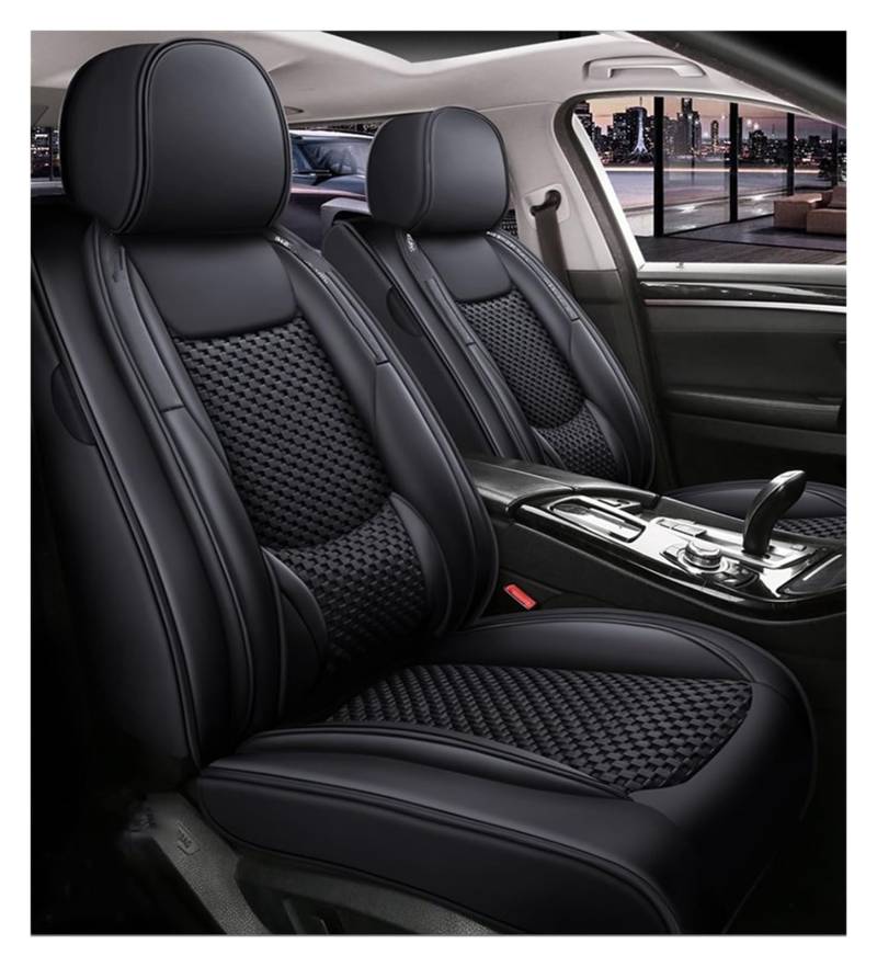 PAKAGVTTB Sitzbezüge Universal-Komplettset Autositzbezüge Für Skoda Für Yeti Für Octavia Für Superb Für Rapid Accesorios Interiors Vordersitzbezüge(Five Seats 3) von PAKAGVTTB