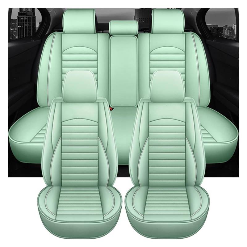 PAKAGVTTB Sitzbezüge Universal Leder Auto Autositzbezüge Für Mazda 6 Gg E53 Innenzubehör Vordersitzbezüge(5 PCS 3) von PAKAGVTTB