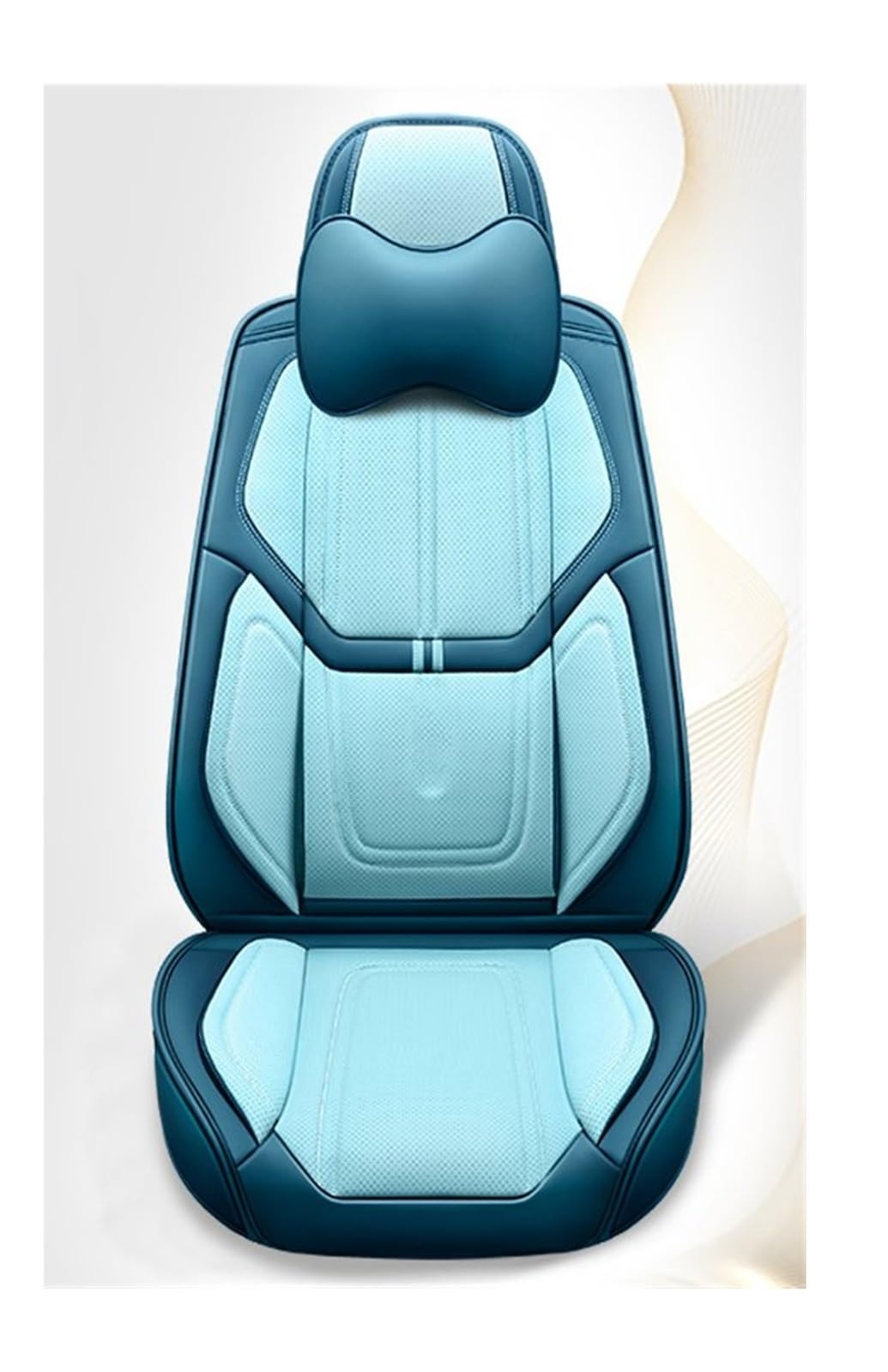 PAKAGVTTB Sitzbezüge Universal-Leder-Komplettset Autositzbezüge für Subaru für Tribeca für Omoda für C5 Auto-Innenausstattung Vordersitzbezüge(Color 10) von PAKAGVTTB