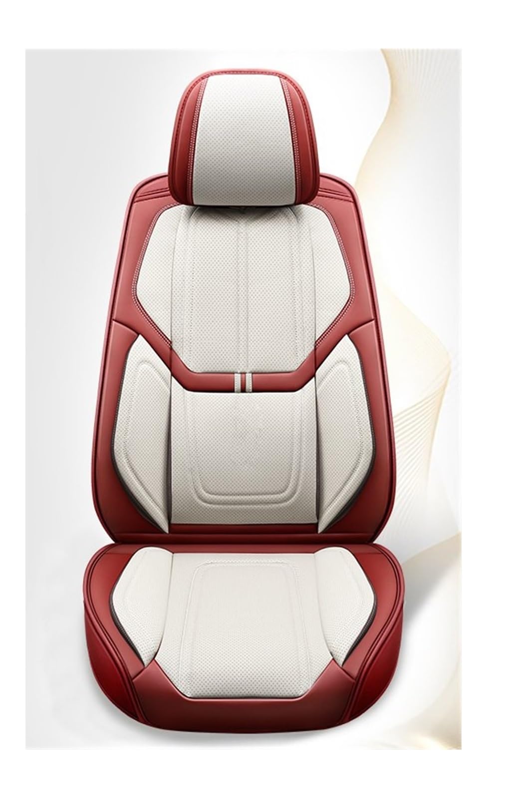 PAKAGVTTB Sitzbezüge Universal-Leder-Komplettset Autositzbezüge für Subaru für Tribeca für Omoda für C5 Auto-Innenausstattung Vordersitzbezüge(Color 2) von PAKAGVTTB
