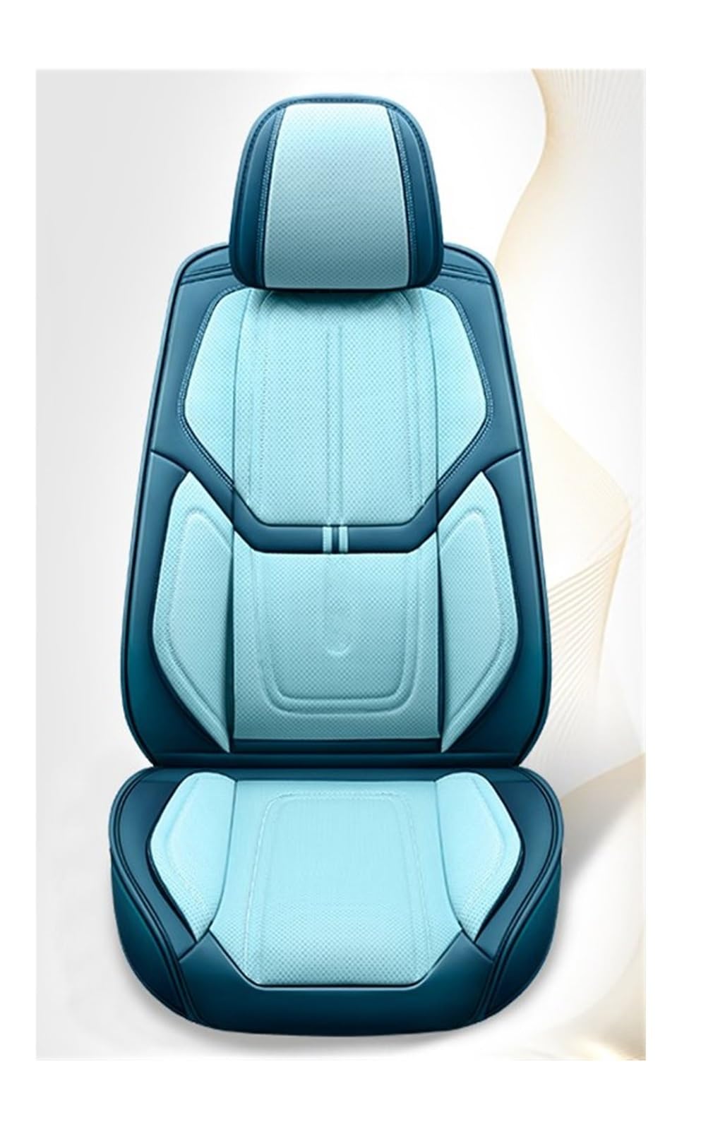 PAKAGVTTB Sitzbezüge Universal-Leder-Komplettset Autositzbezüge für Subaru für Tribeca für Omoda für C5 Auto-Innenausstattung Vordersitzbezüge(Color 4) von PAKAGVTTB