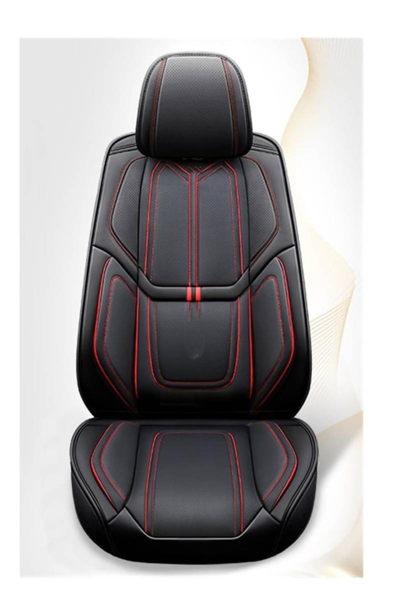 PAKAGVTTB Sitzbezüge Universal-Leder-Komplettset Autositzbezüge für Subaru für Tribeca für Omoda für C5 Auto-Innenausstattung Vordersitzbezüge(Color 6) von PAKAGVTTB