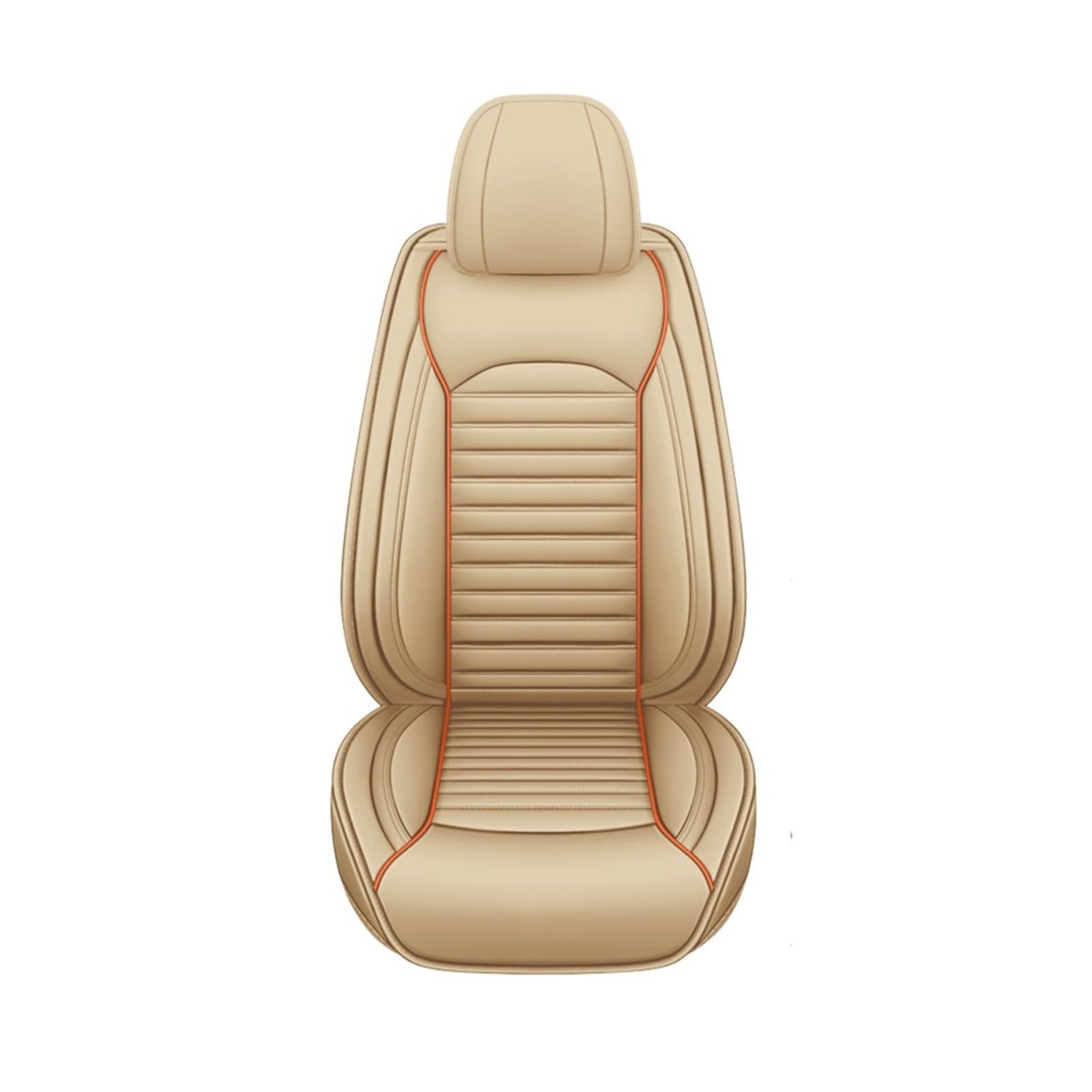PAKAGVTTB Sitzbezüge Universelle Autositzbezüge Für Altise Für Aurion Für Crown Für Hilux Für Levin Für Verso Für VIOSL Autozubehör Vordersitzbezüge(Beige) von PAKAGVTTB