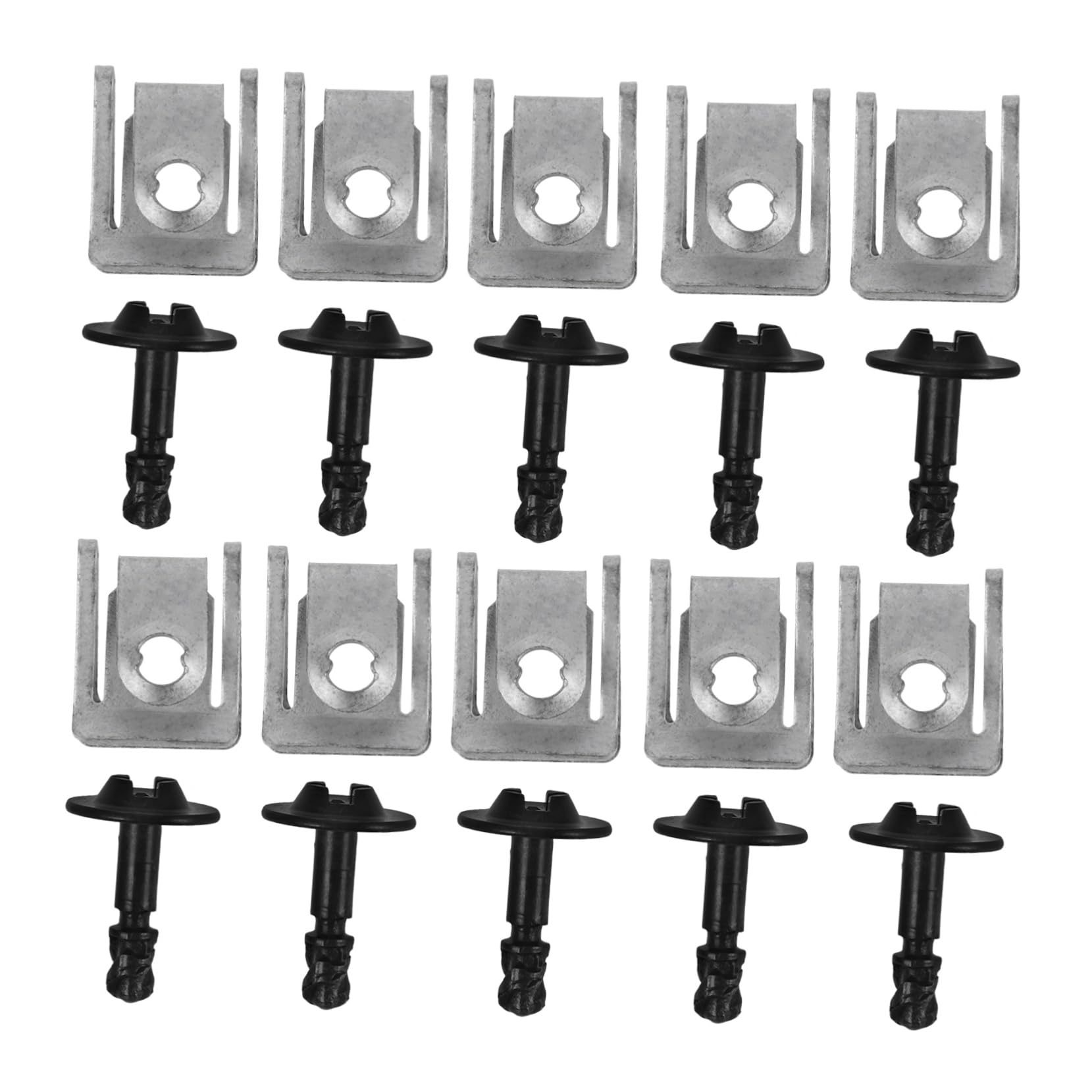 PAMINGONO Autozubehör 10 Stück Unterbodenclip Motorunterbodenabdeckungsclips Metallschraube Einfach Zu Installieren für Automodelle PAMINGONO Autozubehör 10 Stück Unterbodenclip Motorunterbodenabdeckungsclips Metallschraube Einfach Zu Installieren für Automodelle von PAMINGONO