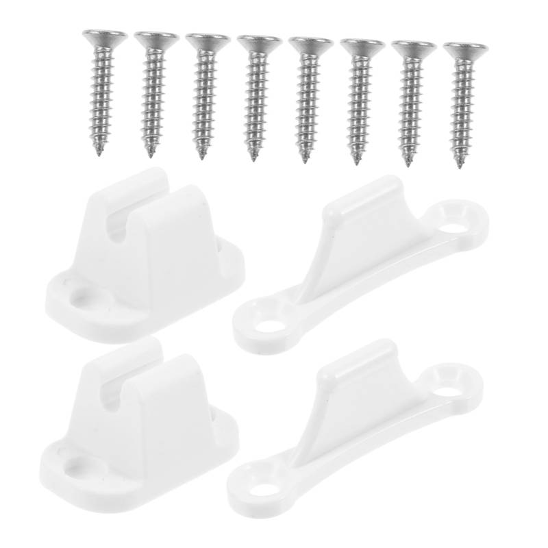 PAMINGONO Universal-türfeststeller Für Wohnmobile – 2 Paar Türstopper-Clips – Passend Für - - Und Wohnmobiltüren von PAMINGONO