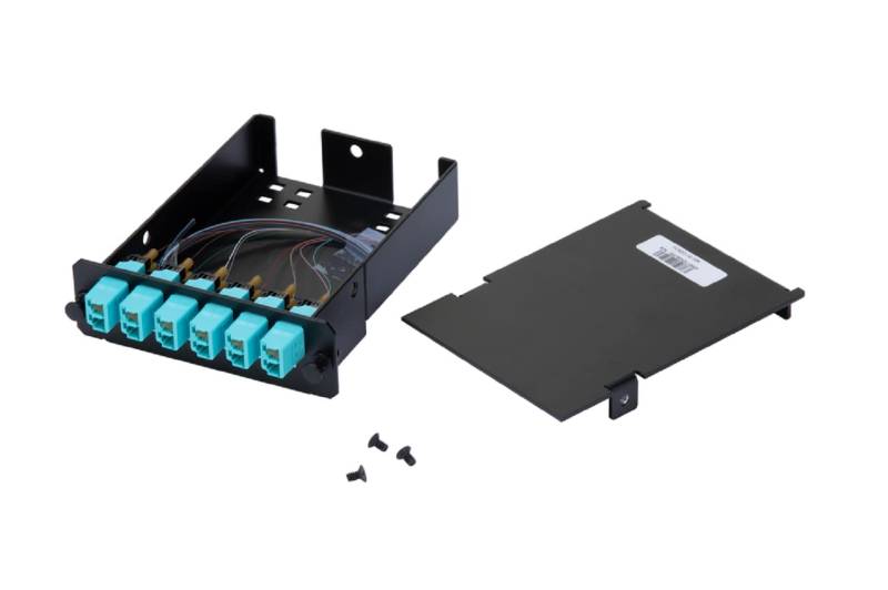 Panduit FCS9N-12-10P Opticom Spleißkassette, OS2 Singlemode LC-Adapter (1 Stück) von PANDUIT