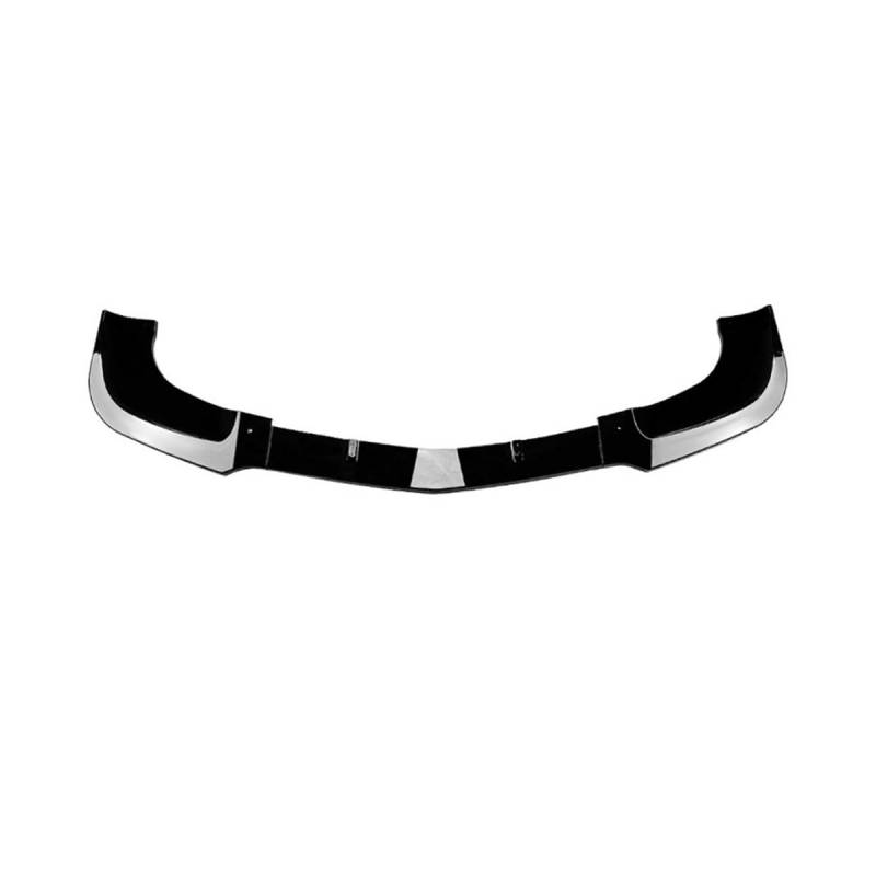 PAPEP Auto Frontspoiler Spoiler für Benz E-Class Coupe E Coupe C207 Early AMG Line 2009-2012, Front Stoßstange Lip Splitter Diffusor Spoiler Antikollision Spoilerlippe Auto Zubehör,A-Glossy Black von PAPEP