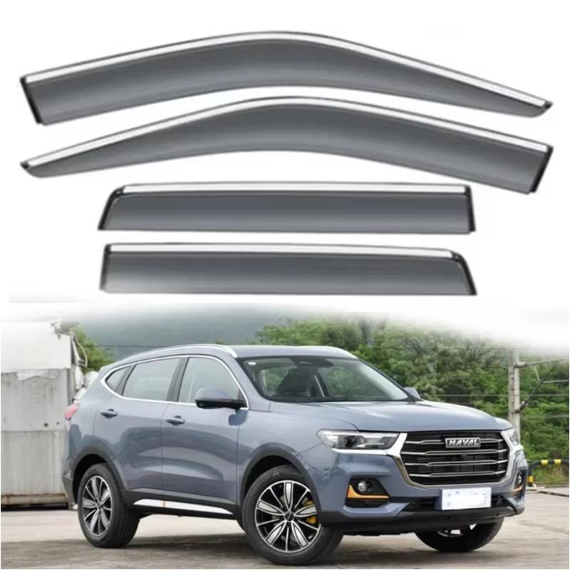 Auto Windabweiser für HAVAL H6 2021 2022 2023, Regenschutz zum Aufkleben für Fenster Windabweiser Fensterscheiben für Autos von PAPEP