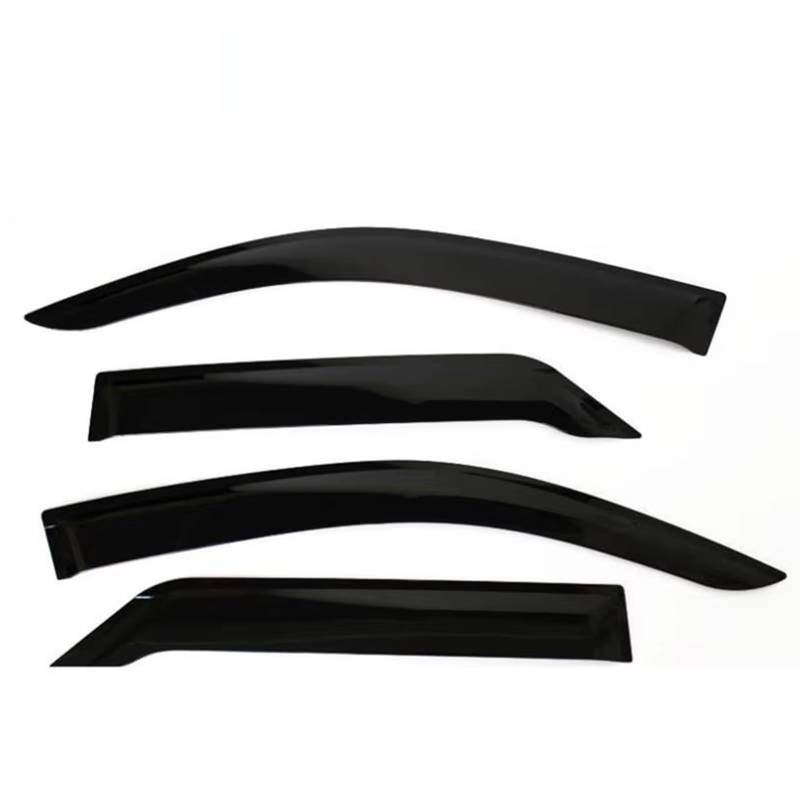 Auto Windabweiser für Toyota Fortuner SW4 2016 2017 2018 2019 2020 2021 2022 2023 2024 2025, Regenschutz zum Aufkleben für Fenster Windabweiser Fensterscheiben für Autos von PAPEP