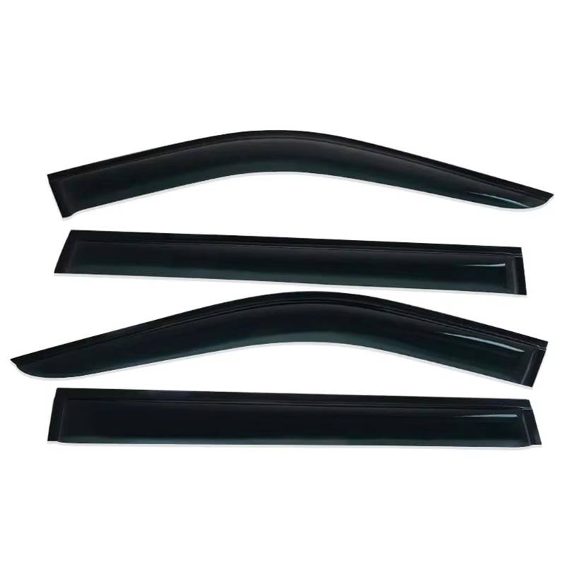 Auto Windabweiser für Toyota Highlander Kluger MK4 XU70 2022 2023 2024 2025, Regenschutz zum Aufkleben für Fenster Windabweiser Fensterscheiben für Autos von PAPEP