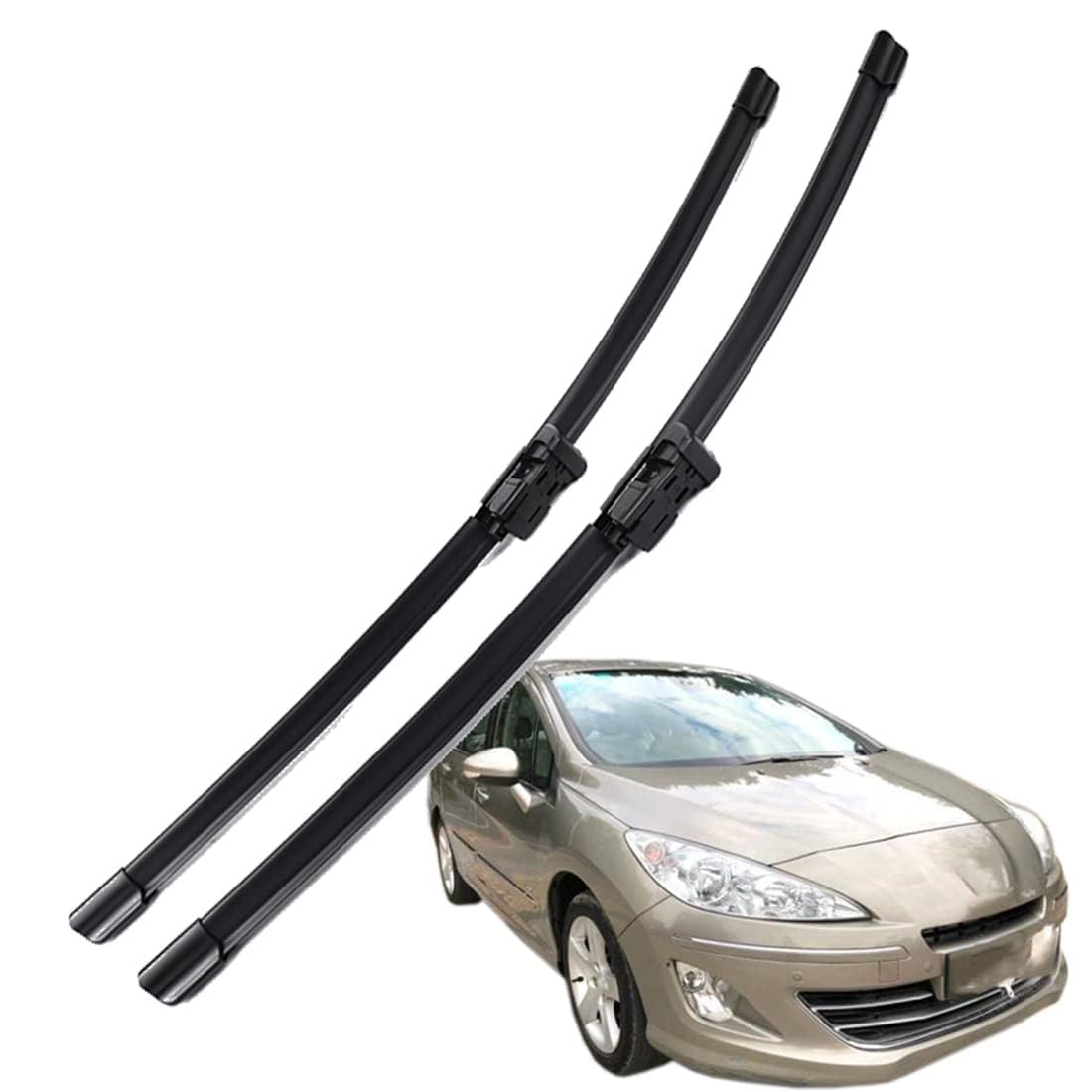 Frontscheibenwischer für 408 MK1 2010-2014 30" 26", Windschutzscheibe Fenster Regenbürsten Auto Scheibenwischer Fensterbürsten Auto Zubehör Frontscheibenwischer für 408 MK1 2010-2014 30" 26", Windschutzscheibe Fenster Regenbürsten Auto Scheibenwischer Fensterbürsten Auto Zubehör von PAPEP