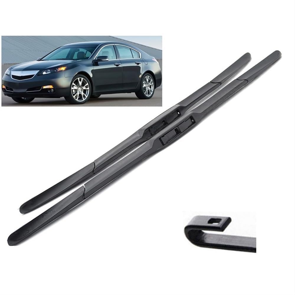 Frontscheibenwischer für Acura TL UA6 UA7 UA8 UA9 2004–2013, Windschutzscheibe Fenster Regenbürsten Auto Scheibenwischer Fensterbürsten Auto Zubehör Frontscheibenwischer für Acura TL UA6 UA7 UA8 UA9 2004–2013, Windschutzscheibe Fenster Regenbürsten Auto Scheibenwischer Fensterbürsten Auto Zubehör von PAPEP