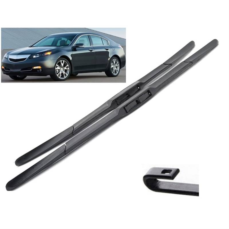 Frontscheibenwischer für Acura TL UA6 UA7 UA8 UA9 2004–2013, Windschutzscheibe Fenster Regenbürsten Auto Scheibenwischer Fensterbürsten Auto Zubehör von PAPEP