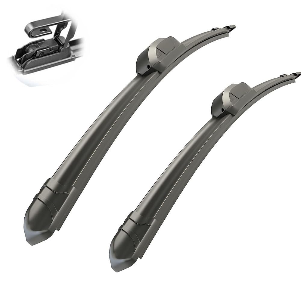Frontscheibenwischer für Alfa Romeo GT 2003 2004 2005, Windschutzscheibe Fenster Regenbürsten Auto Scheibenwischer Fensterbürsten Auto Zubehör Frontscheibenwischer für Alfa Romeo GT 2003 2004 2005, Windschutzscheibe Fenster Regenbürsten Auto Scheibenwischer Fensterbürsten Auto Zubehör von PAPEP
