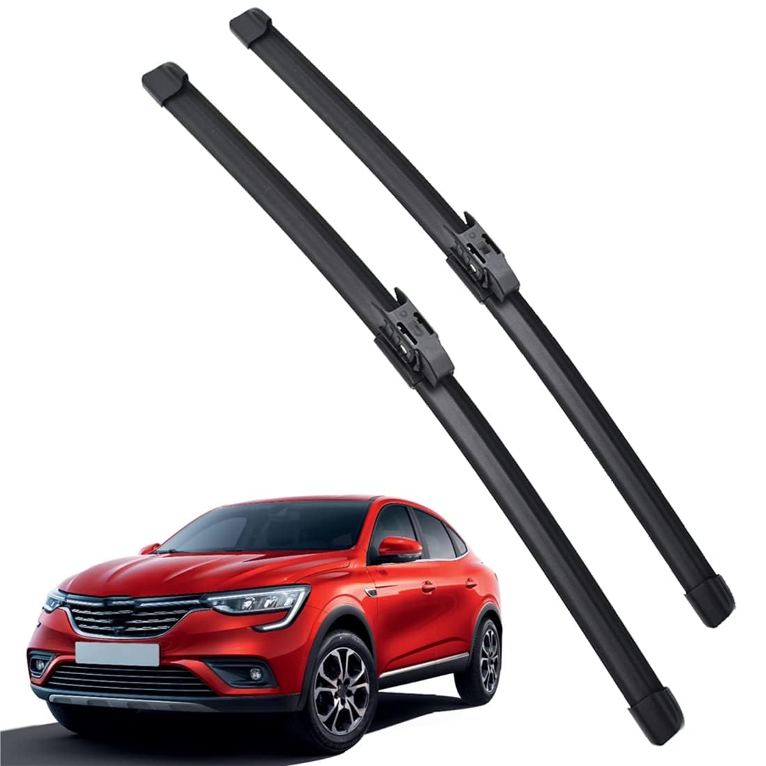 Frontscheibenwischer für Arkana XM3 2018-2020 600mm+450mm, Windschutzscheibe Fenster Regenbürsten Auto Scheibenwischer Fensterbürsten Auto Zubehör Frontscheibenwischer für Arkana XM3 2018-2020 600mm+450mm, Windschutzscheibe Fenster Regenbürsten Auto Scheibenwischer Fensterbürsten Auto Zubehör von PAPEP