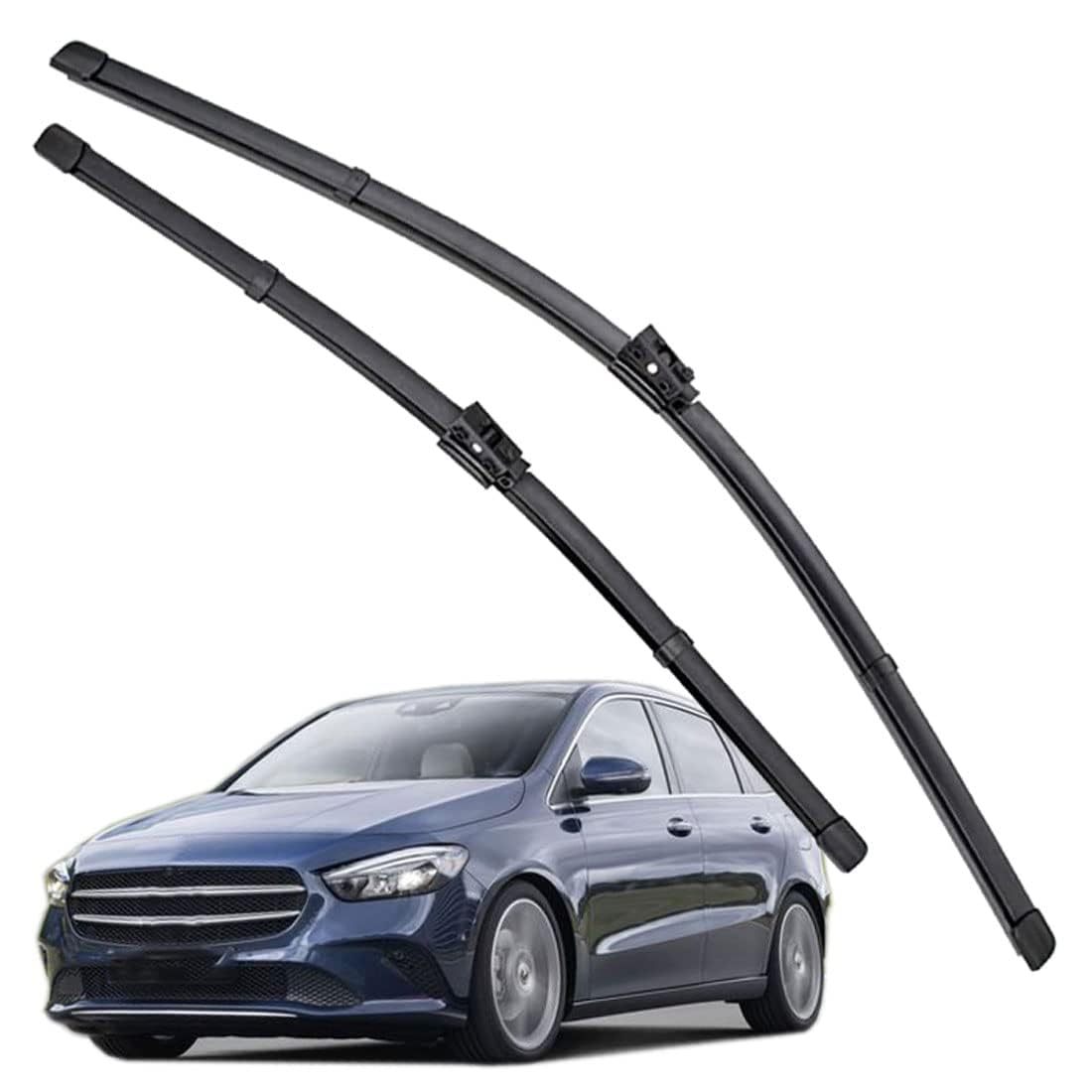 Frontscheibenwischer für B Class W247 2018-2022 26" 19", Windschutzscheibe Fenster Regenbürsten Auto Scheibenwischer Fensterbürsten Auto Zubehör Frontscheibenwischer für B Class W247 2018-2022 26" 19", Windschutzscheibe Fenster Regenbürsten Auto Scheibenwischer Fensterbürsten Auto Zubehör von PAPEP