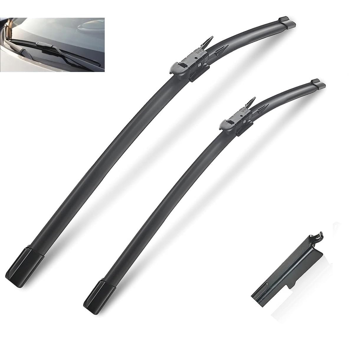 Frontscheibenwischer für BMW 3er E90 E91 F30 F31 F34 F35 F80, Windschutzscheibe Fenster Regenbürsten Auto Scheibenwischer Fensterbürsten Auto Zubehör Frontscheibenwischer für BMW 3er E90 E91 F30 F31 F34 F35 F80, Windschutzscheibe Fenster Regenbürsten Auto Scheibenwischer Fensterbürsten Auto Zubehör von PAPEP