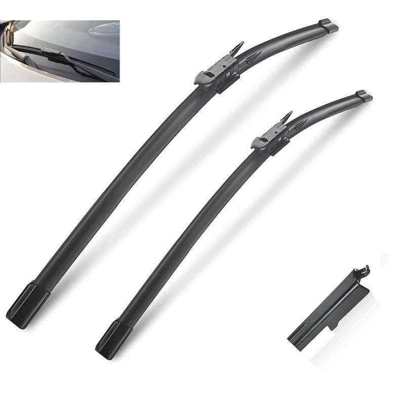 Frontscheibenwischer für BMW 3er E90 E91 F30 F31 F34 F35 F80, Windschutzscheibe Fenster Regenbürsten Auto Scheibenwischer Fensterbürsten Auto Zubehör von PAPEP