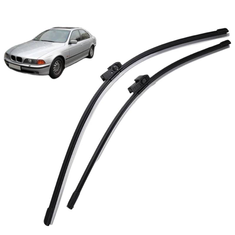 Frontscheibenwischer für BMW 5er E39 1995–2003,26"+22", Windschutzscheibe Fenster Regenbürsten Auto Scheibenwischer Fensterbürsten Auto Zubehör von PAPEP