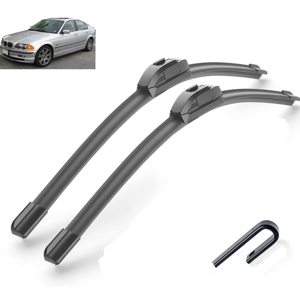 Frontscheibenwischer für BMW Série 3 E36 318 320 323 325 M3, Windschutzscheibe Fenster Regenbürsten Auto Scheibenwischer Fensterbürsten Auto Zubehör Frontscheibenwischer für BMW Série 3 E36 318 320 323 325 M3, Windschutzscheibe Fenster Regenbürsten Auto Scheibenwischer Fensterbürsten Auto Zubehör von PAPEP