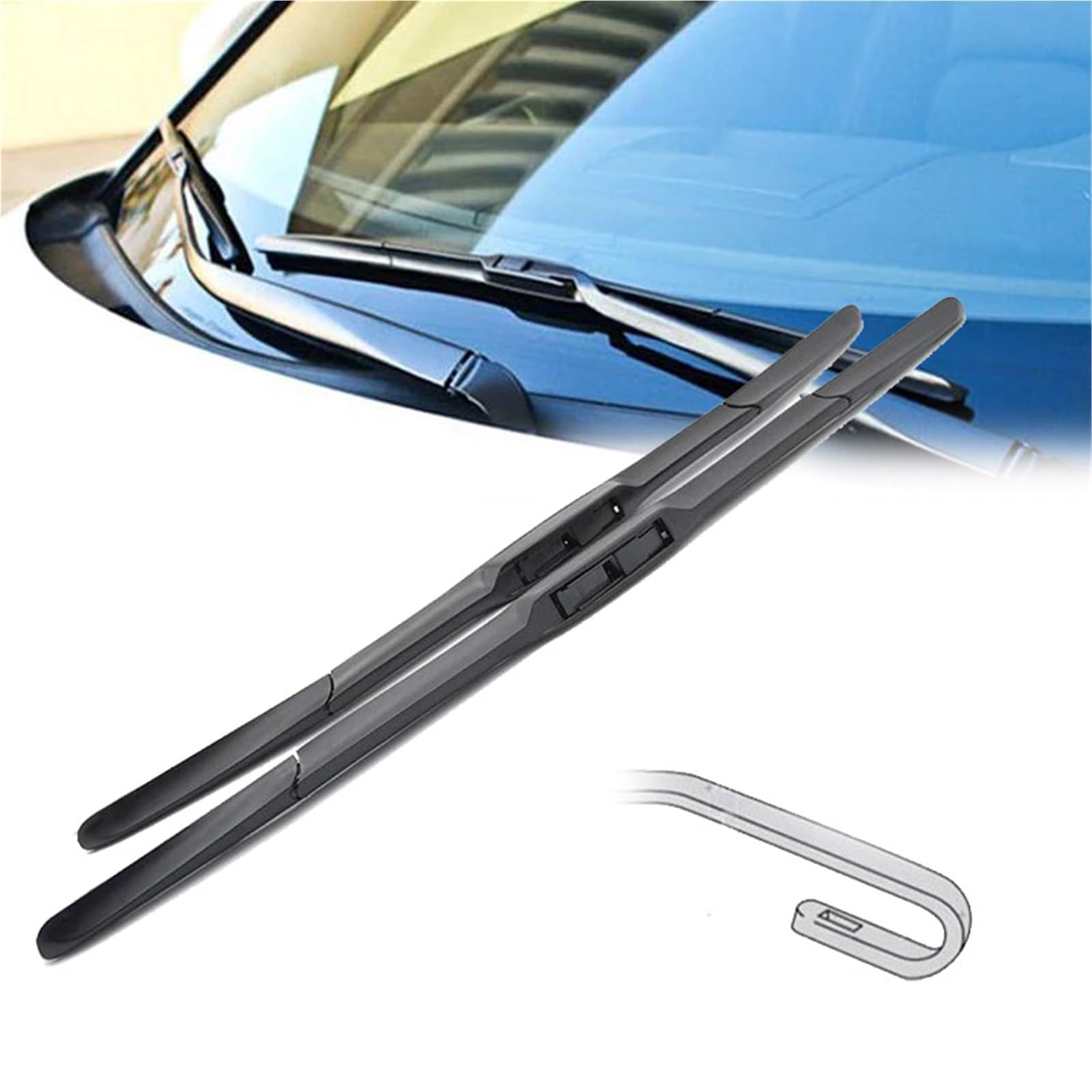 Frontscheibenwischer für Chevrolet Spark M300 2009 2010 2011 2012 2013 2014 2015 21"+16", Windschutzscheibe Fenster Regenbürsten Auto Scheibenwischer Fensterbürsten Auto Zubehör Frontscheibenwischer für Chevrolet Spark M300 2009 2010 2011 2012 2013 2014 2015 21"+16", Windschutzscheibe Fenster Regenbürsten Auto Scheibenwischer Fensterbürsten Auto Zubehör von PAPEP