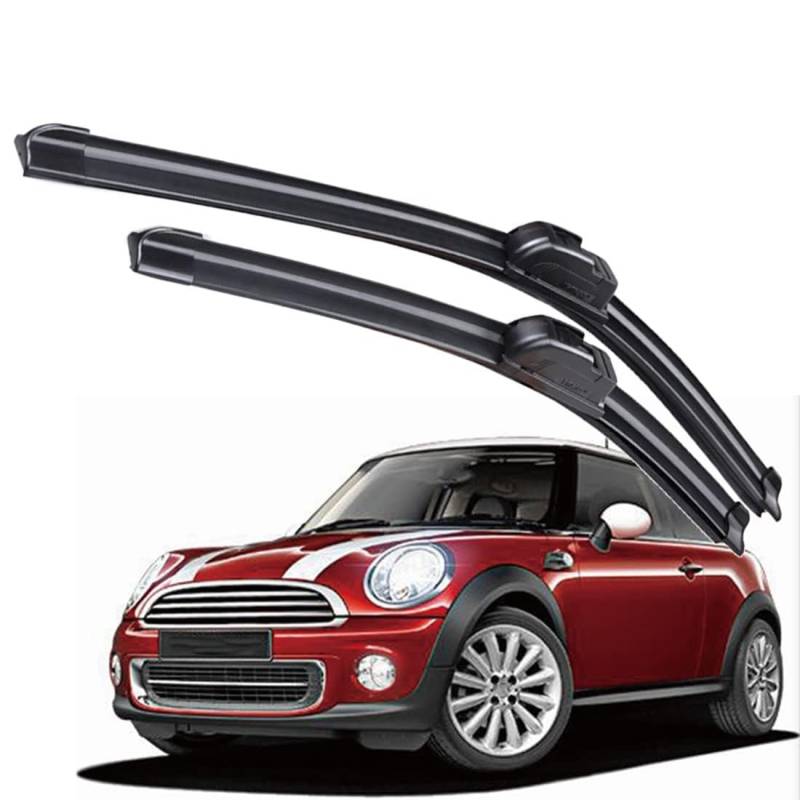 Frontscheibenwischer für Cooper R56 2007-2011, Windschutzscheibe Fenster Regenbürsten Auto Scheibenwischer Fensterbürsten Auto Zubehör von PAPEP