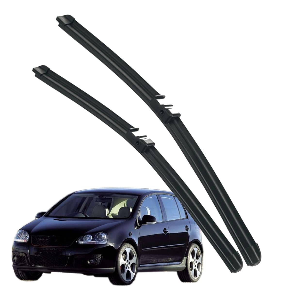Frontscheibenwischer für Golf 5 MK5 2004-2005, Windschutzscheibe Fenster Regenbürsten Auto Scheibenwischer Fensterbürsten Auto Zubehör Frontscheibenwischer für Golf 5 MK5 2004-2005, Windschutzscheibe Fenster Regenbürsten Auto Scheibenwischer Fensterbürsten Auto Zubehör von PAPEP