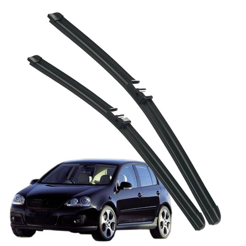 Frontscheibenwischer für Golf 5 MK5 2004-2005, Windschutzscheibe Fenster Regenbürsten Auto Scheibenwischer Fensterbürsten Auto Zubehör von PAPEP