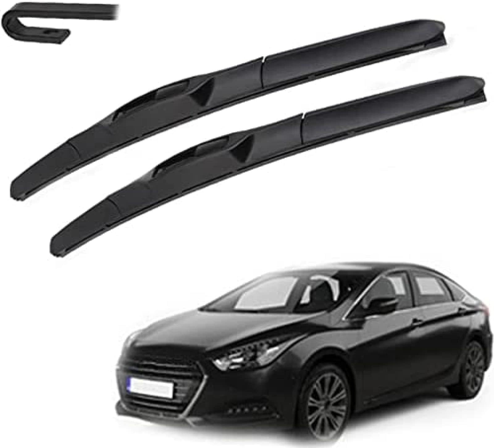 Frontscheibenwischer für Hyundai I40 2011 2012 2013 2014 2015 2016 2017 2018 2019 2020, Windschutzscheibe Fenster Regenbürsten Auto Scheibenwischer Fensterbürsten Auto Zubehör Frontscheibenwischer für Hyundai I40 2011 2012 2013 2014 2015 2016 2017 2018 2019 2020, Windschutzscheibe Fenster Regenbürsten Auto Scheibenwischer Fensterbürsten Auto Zubehör von PAPEP