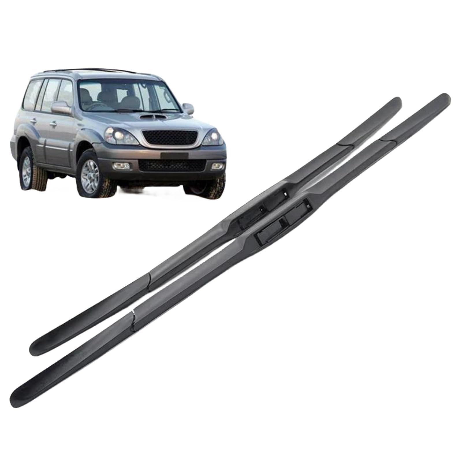 Frontscheibenwischer für Hyundai Terracan 2001–2007,22"+20", Windschutzscheibe Fenster Regenbürsten Auto Scheibenwischer Fensterbürsten Auto Zubehör Frontscheibenwischer für Hyundai Terracan 2001–2007,22"+20", Windschutzscheibe Fenster Regenbürsten Auto Scheibenwischer Fensterbürsten Auto Zubehör von PAPEP