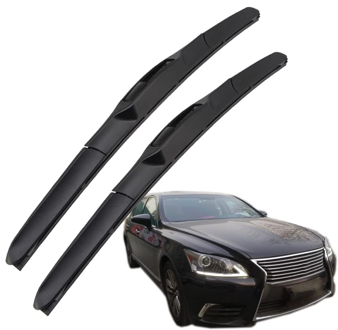 Frontscheibenwischer für LS460 2007-2016 600mm+425mm, Windschutzscheibe Fenster Regenbürsten Auto Scheibenwischer Fensterbürsten Auto Zubehör Frontscheibenwischer für LS460 2007-2016 600mm+425mm, Windschutzscheibe Fenster Regenbürsten Auto Scheibenwischer Fensterbürsten Auto Zubehör von PAPEP