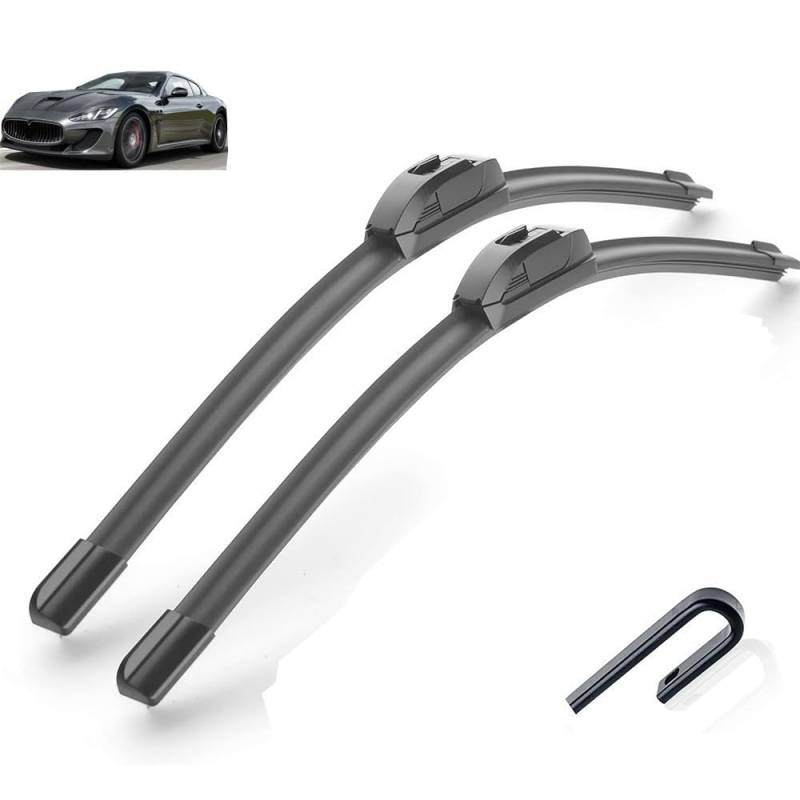 Frontscheibenwischer für Maserati GT 26"+17" 2009-2016, Windschutzscheibe Fenster Regenbürsten Auto Scheibenwischer Fensterbürsten Auto Zubehör von PAPEP