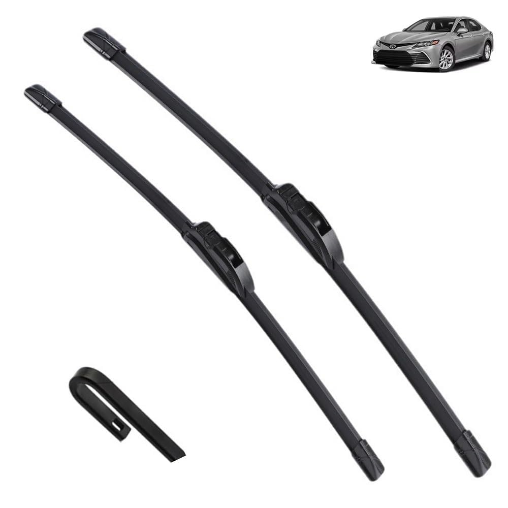 Frontscheibenwischer für Toyota Camry XV70 2017-2023 2018 2019 2020 2021 26"+17", Windschutzscheibe Fenster Regenbürsten Auto Scheibenwischer Fensterbürsten Auto Zubehör Frontscheibenwischer für Toyota Camry XV70 2017-2023 2018 2019 2020 2021 26"+17", Windschutzscheibe Fenster Regenbürsten Auto Scheibenwischer Fensterbürsten Auto Zubehör von PAPEP
