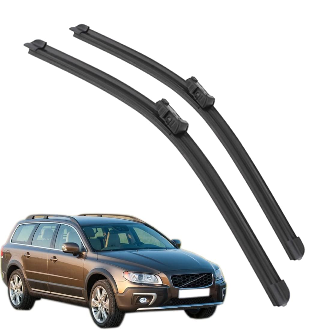 Frontscheibenwischer für Volvo XC70 2007-2016 650mm+500mm, Windschutzscheibe Fenster Regenbürsten Auto Scheibenwischer Fensterbürsten Auto Zubehör Frontscheibenwischer für Volvo XC70 2007-2016 650mm+500mm, Windschutzscheibe Fenster Regenbürsten Auto Scheibenwischer Fensterbürsten Auto Zubehör von PAPEP
