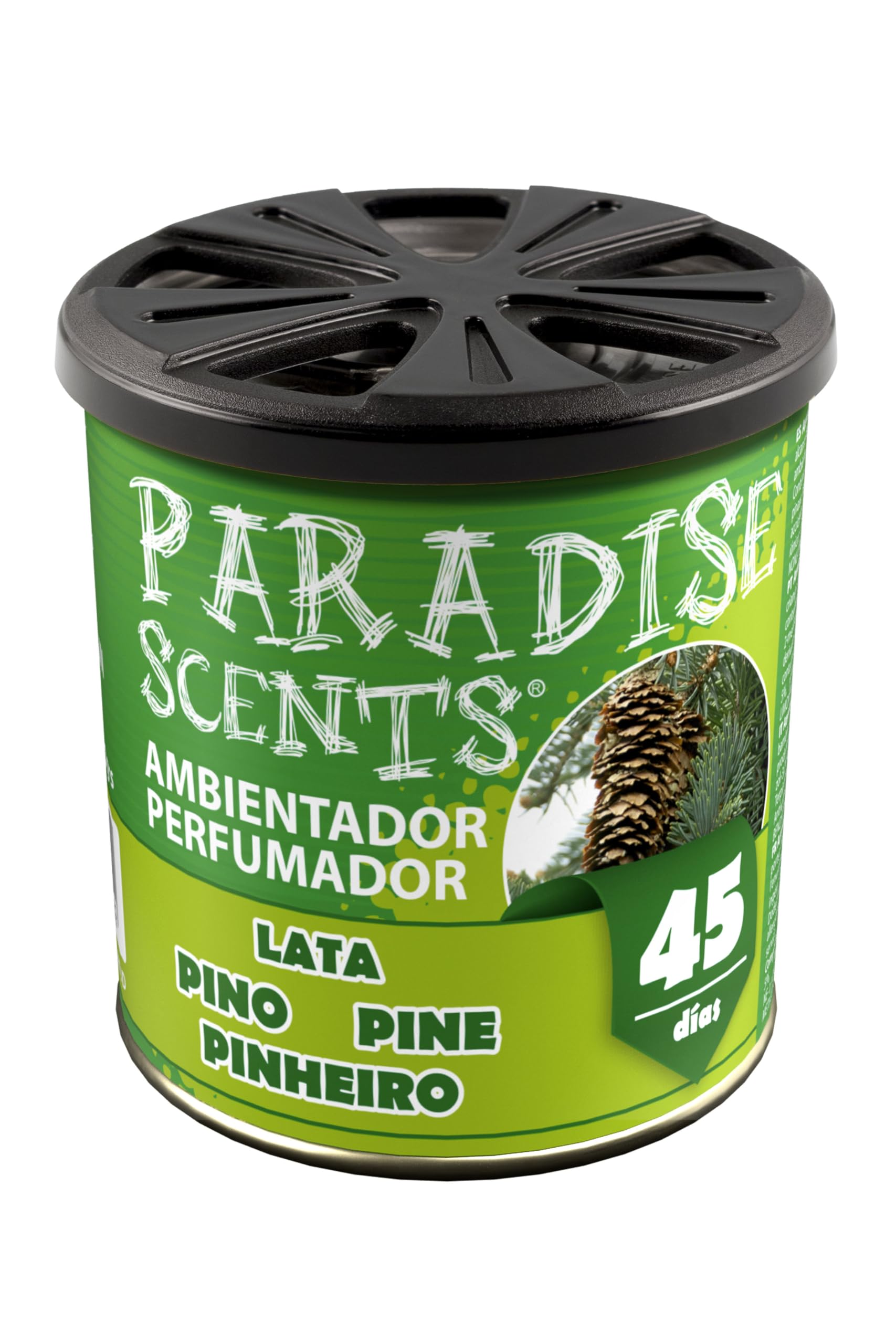 Paradise Scents Parfümierter Gel-Lufterfrischer in 100g-Dose. Kiefernduft. Angenehmer und lang anhaltender Duft. Perfekt für Auto, Haus oder Büro. Paradise Scents Parfümierter Gel-Lufterfrischer in 100g-Dose. Kiefernduft. Angenehmer und lang anhaltender Duft. Perfekt für Auto, Haus oder Büro. von PARADISE SCENTS