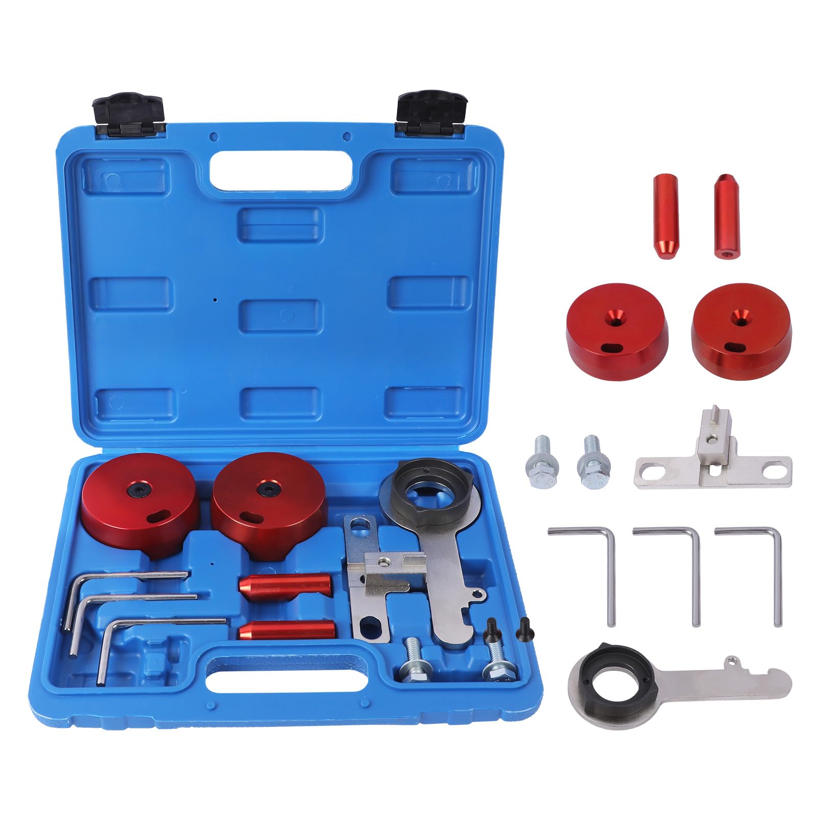 PARAOUTIL Kfz Motor Einstellwerkzeug Werkzeug Dieselmotor Nockenwelle Timing Tool Kit Kompatibel mit Ford Transit 2.0 TDCi EcoBlue Engines mit Schwungrad und Kurbelwelle Alignment von PARAOUTIL