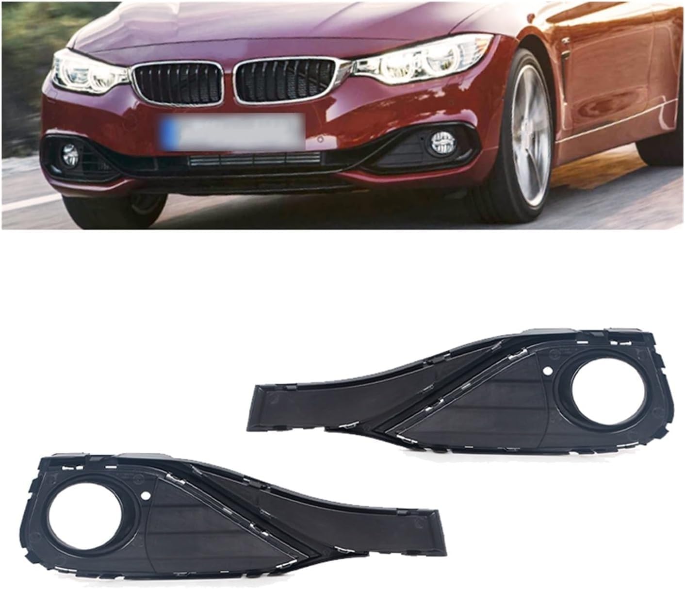 Nebelscheinwerfer Gitter für BMW 4 SERIES F32 F33 F36 2013 2014 2015 2016-51117294834 51117294833,Frontstoßstange Nebelscheinwerfer Gitter Nebelscheinwerfer Abdeckung,C-1 Pair Nebelscheinwerfer Gitter für BMW 4 SERIES F32 F33 F36 2013 2014 2015 2016-51117294834 51117294833,Frontstoßstange Nebelscheinwerfer Gitter Nebelscheinwerfer Abdeckung,C-1 Pair von PAREKS