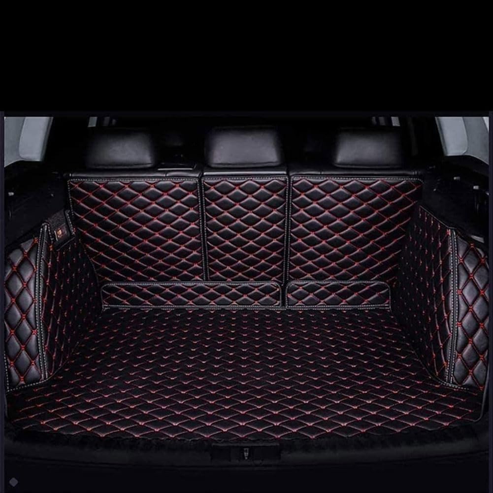 Für V-W Golf/Golf 7 2014-2018 Auto Leder Kofferraummatten Leder Kofferraumwanne Allwetter Kofferraum Schutzmatte Kofferraumschutz Auto Innenraum Zubehör,B/Black~Red Für V-W Golf/Golf 7 2014-2018 Auto Leder Kofferraummatten Leder Kofferraumwanne Allwetter Kofferraum Schutzmatte Kofferraumschutz Auto Innenraum Zubehör,B/Black~Red von PARREN