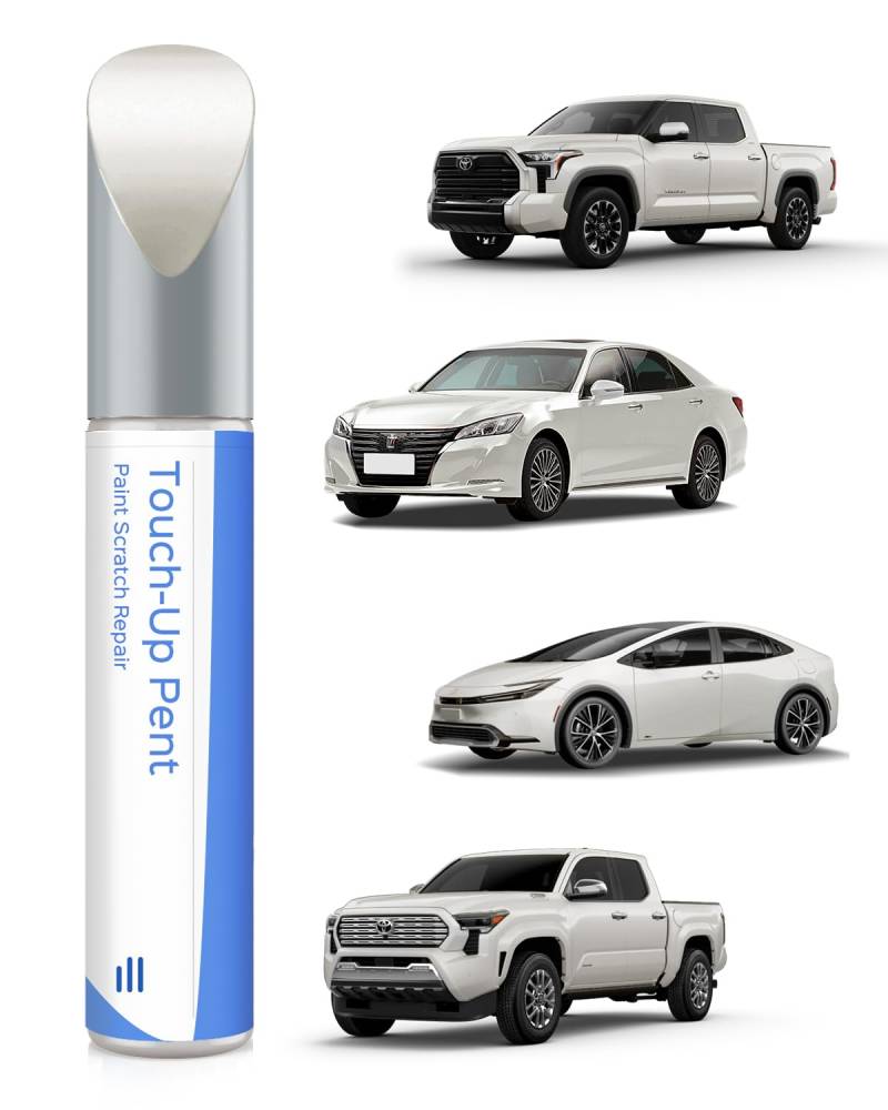 070 Blizzard Pearl Tricoat Lackstift für Toyota – Exakte Übereinstimmung für Chips und Kratzer von PARTS4EV