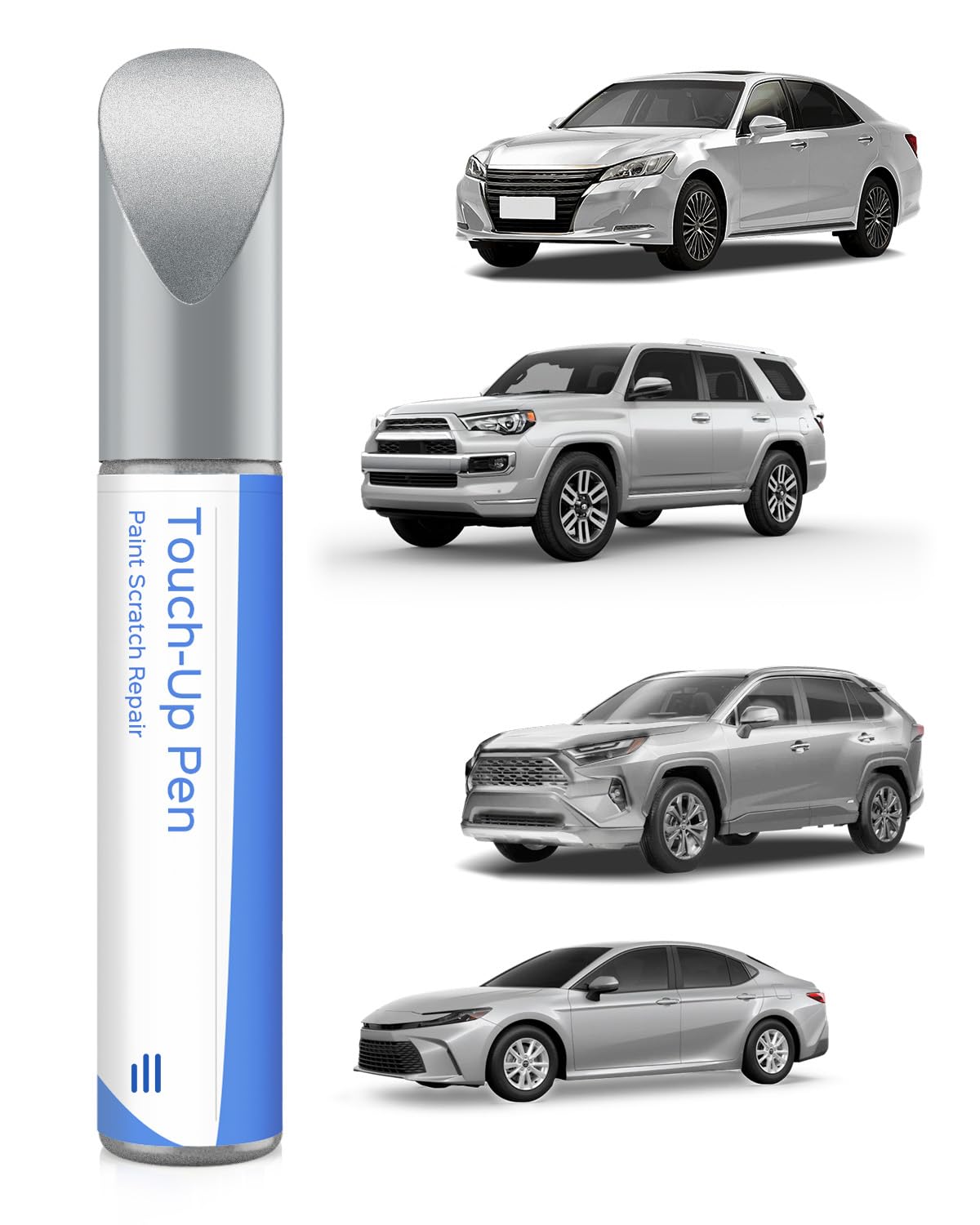 1D4 Pewter Metallic Lackstift für Toyota – Exakte Übereinstimmung für Chips und Kratzer 1D4 Pewter Metallic Lackstift für Toyota – Exakte Übereinstimmung für Chips und Kratzer von PARTS4EV