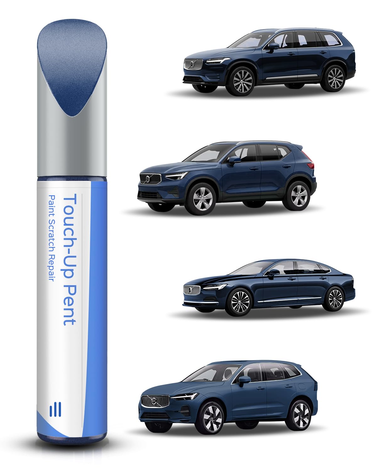723 Denim Blue Metallic Lackstift Kompatibel mit Volvo XC40/2018 XC60/XC90/2020 S60 Exakte Übereinstimmung für Chips und Kratzer 723 Denim Blue Metallic Lackstift Kompatibel mit Volvo XC40/2018 XC60/XC90/2020 S60 Exakte Übereinstimmung für Chips und Kratzer von PARTS4EV