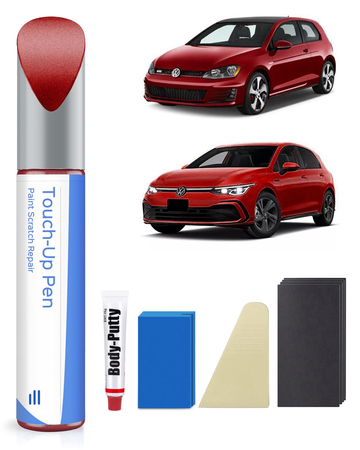 LY3D/G2 Tornado Red Lackstift Kit Kompatibel mit VW/Volkswagen Exakte Übereinstimmung für Chips und Kratzer LY3D/G2 Tornado Red Lackstift Kit Kompatibel mit VW/Volkswagen Exakte Übereinstimmung für Chips und Kratzer von PARTS4EV