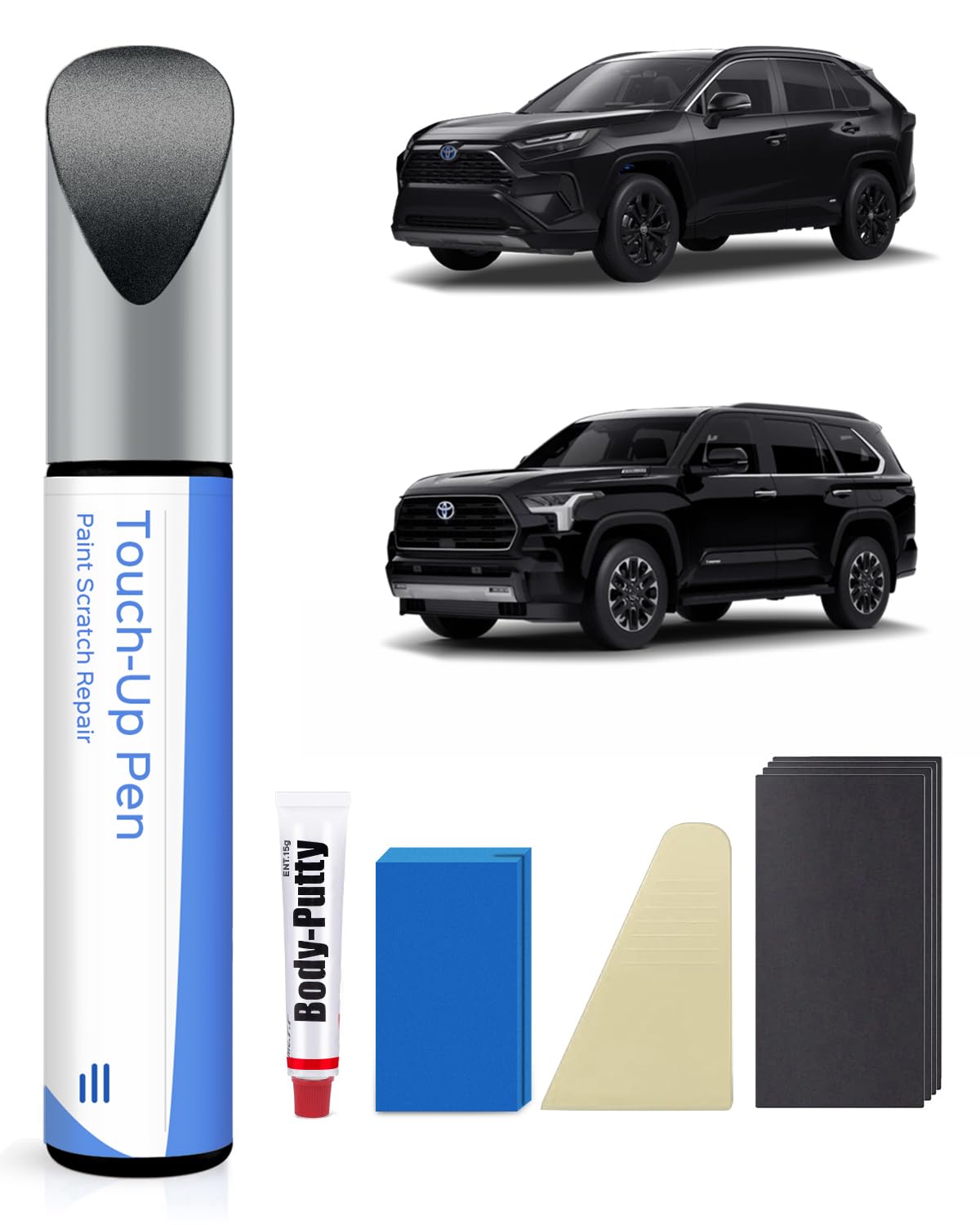 PARTS4EV 202 Black Lackstift Kit für Toyota – Exakte Übereinstimmung für Chips und Kratzer PARTS4EV 202 Black Lackstift Kit für Toyota – Exakte Übereinstimmung für Chips und Kratzer von PARTS4EV