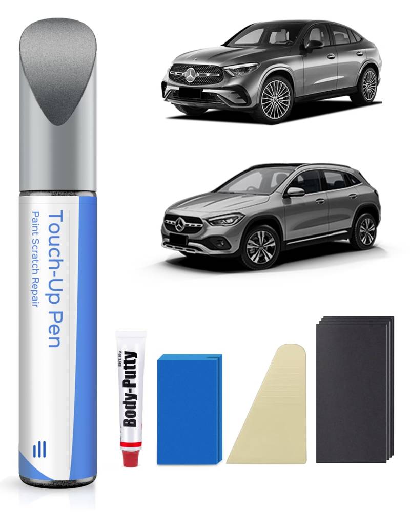 PARTS4EV 775/9775 Iridium Silber Metallic Ausbesserungsfarbe Kit – Exakte Übereinstimmung – Ausbesserung von Kratzern und Abplatzungen von PARTS4EV